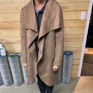 Wool camel coat
